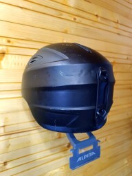 PRILBA ALPINA BLACK-BLACK 61-64CM